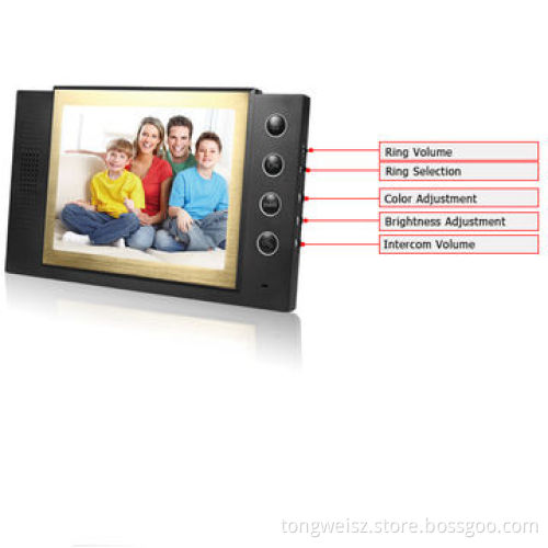 Surveillance systems, 8-inch video door phone for villa, supports 32GB SD cardNew